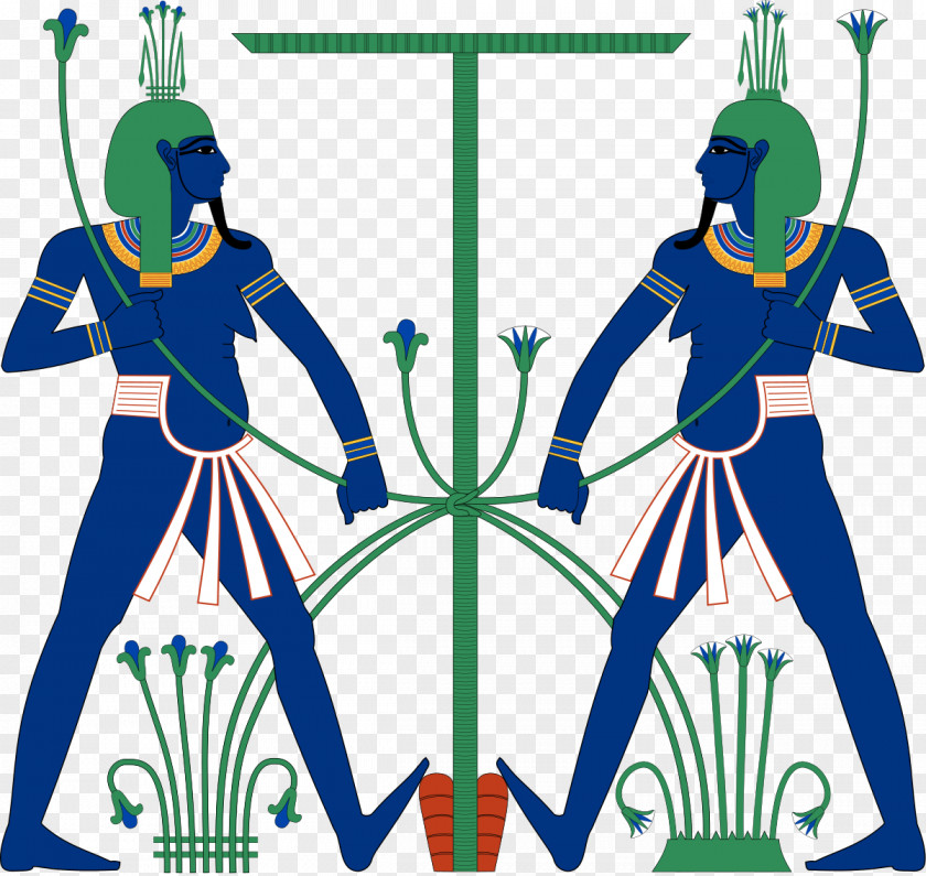 Egyptian Gods Flooding Of The Nile Ancient Egypt Hapi PNG