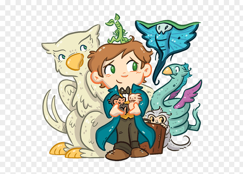 Fantastic Beasts Clip Art And Where To Find Them Stickers Vertebrate Illustration PNG