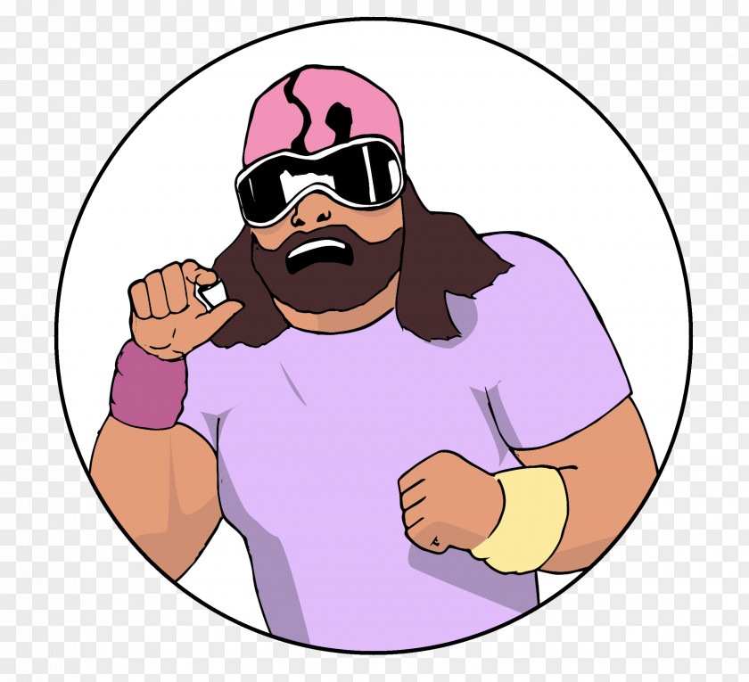 Randy Savage Finger Arm Facial Expression Thumb Smile PNG