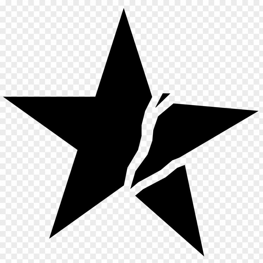 Star Logo Black-and-white PNG