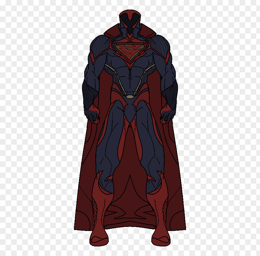 Superman Costume Design Superhero Outerwear PNG
