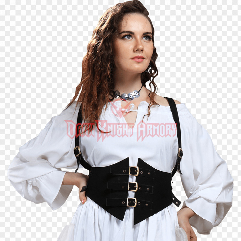 Victorian Woman Steampunk Clothing Clockwork Heart Leather Costume PNG