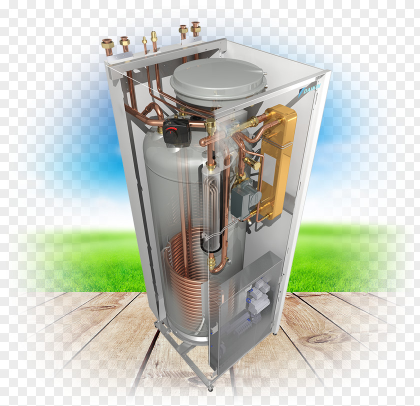 Admire Heat Pump Daikin Agua Caliente Sanitaria PNG
