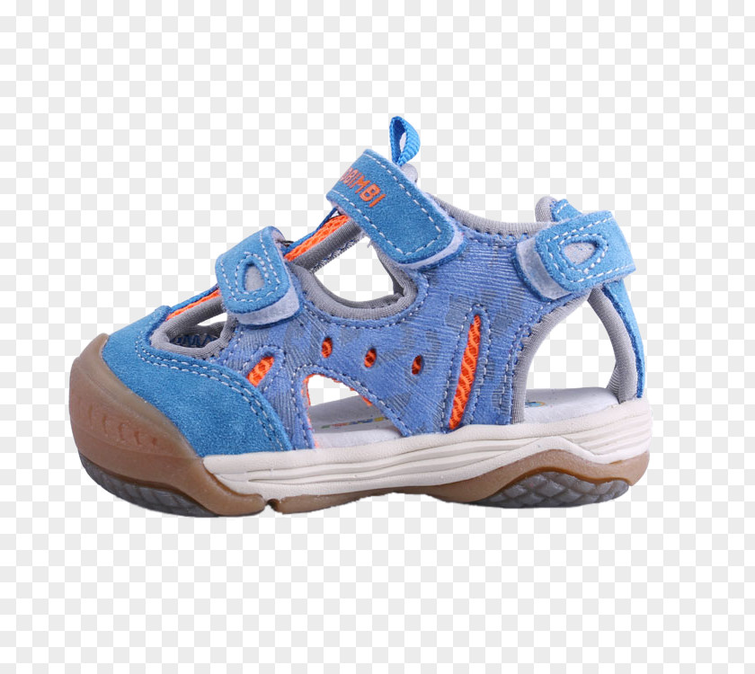 European Baby Blue Sandals Baotou Kick Function Europe Sandal PNG