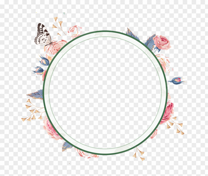 Round Border Lucy Castor Finds Her Sparkle Picture Frame Clip Art PNG