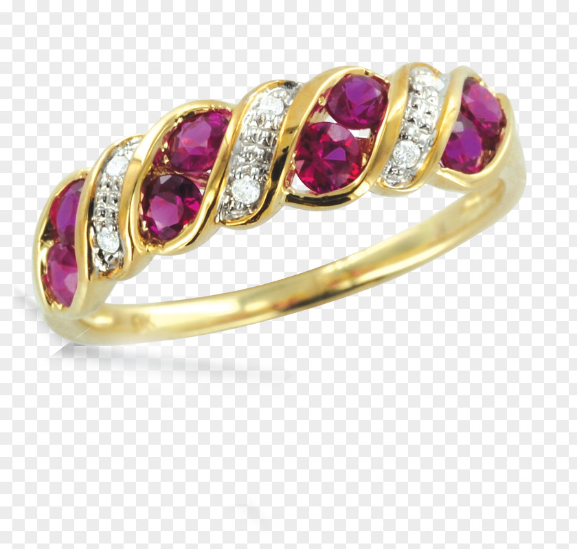 Ruby Body Jewellery Wedding Ring Bangle PNG