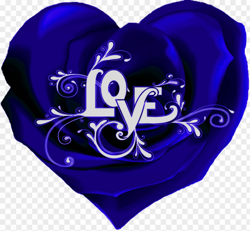 Blue Rose Love Desktop Wallpaper PNG