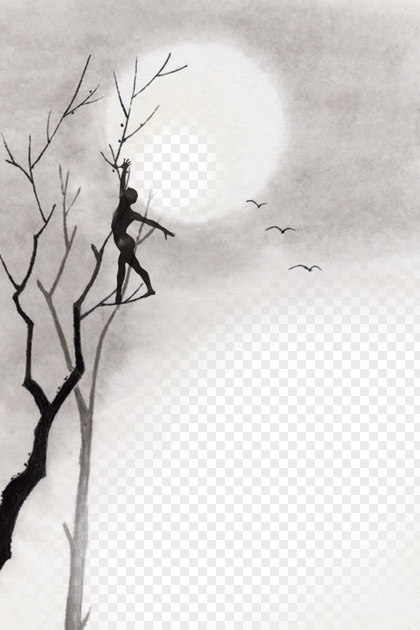 Dance On The Dead Tree Stock Illustration Drama Download Storytelling PNG