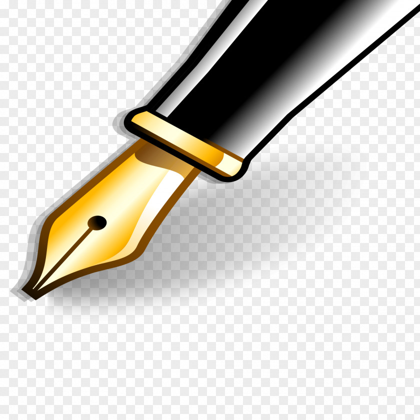 Fountain Pen Nuvola Free Software Clip Art PNG