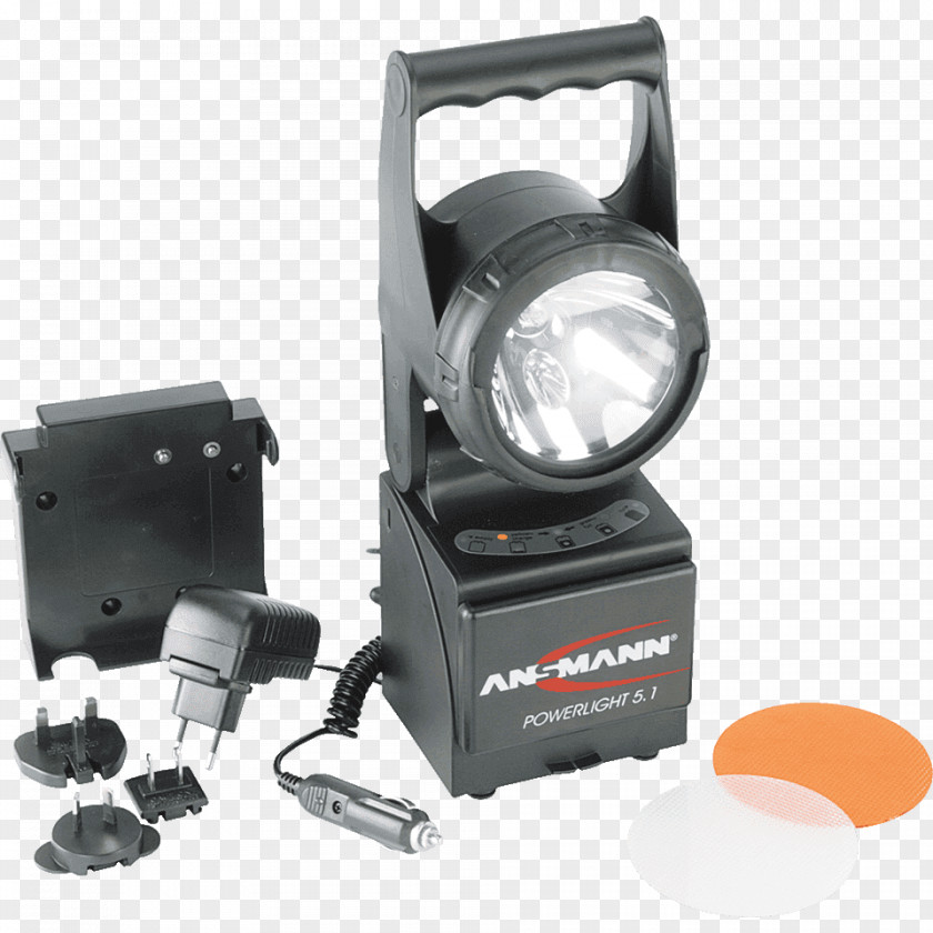 Light Flashlight Battery Charger Light-emitting Diode Ansmann ASN-15 HD+ Adapter/Cable PNG