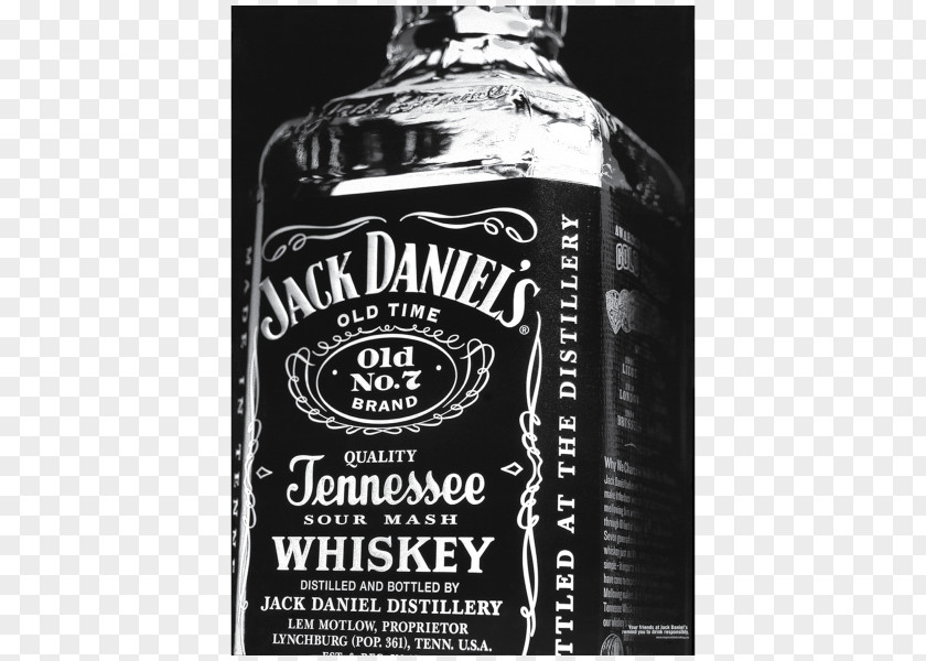 Bottle Lynchburg Jack Daniel's Distilled Beverage Tennessee Whiskey Bourbon PNG
