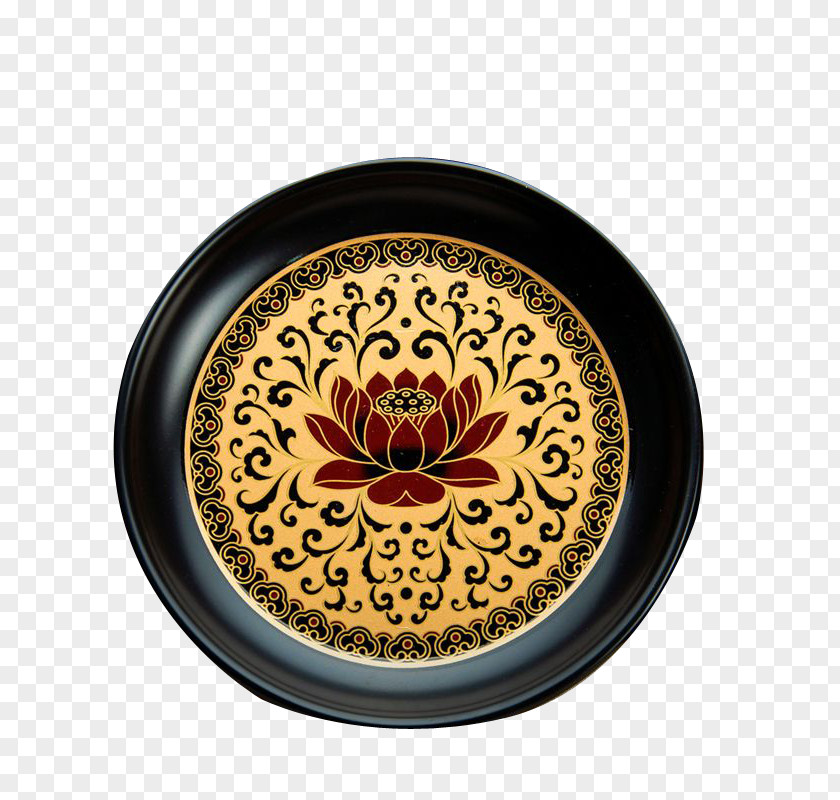 Buddhism Fruit Plate Metal Environmentally Friendly Material Alloy PNG