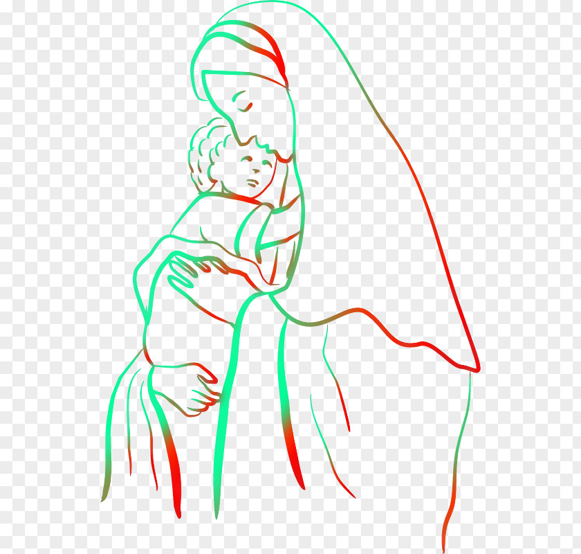 Child Immaculate Conception Marie Jesus PNG