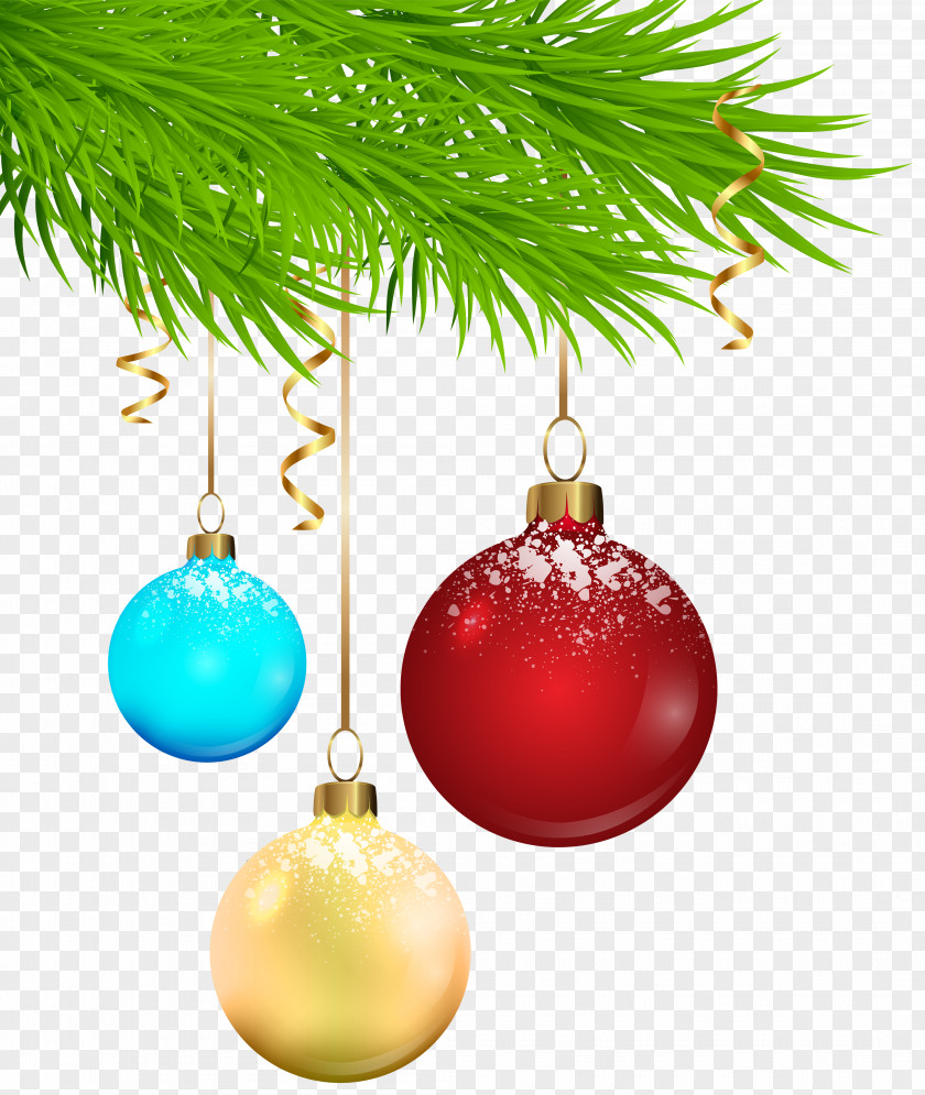 Deco Christmas Balls Transparent Image Tree Ornament Santa Claus New Year PNG