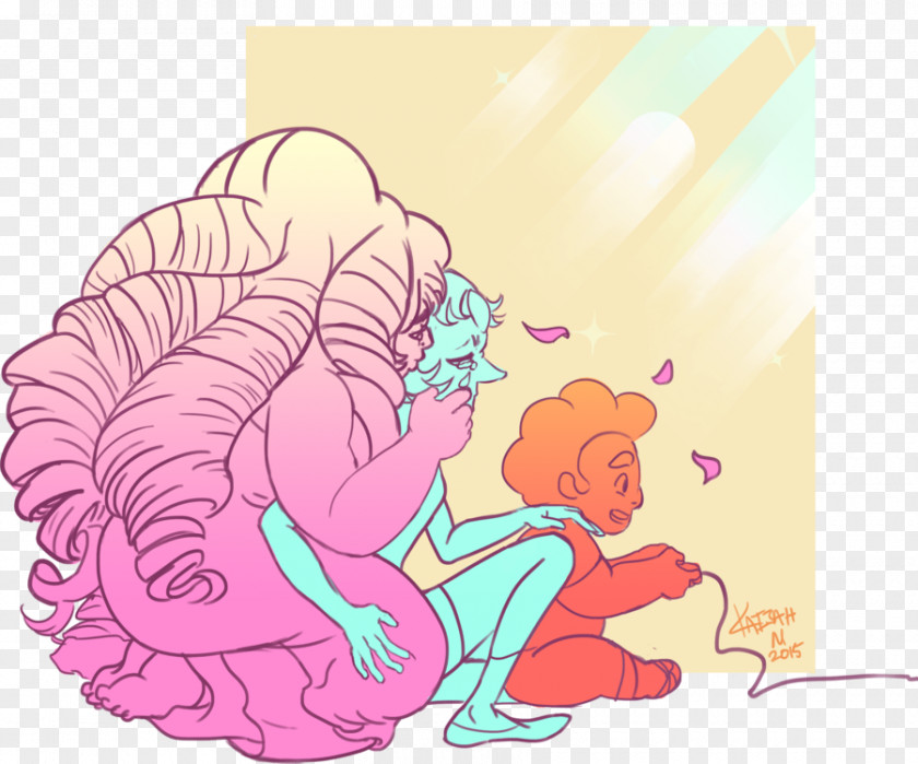 Pearl Su Rose Quartz Gemstone Steven Universe PNG