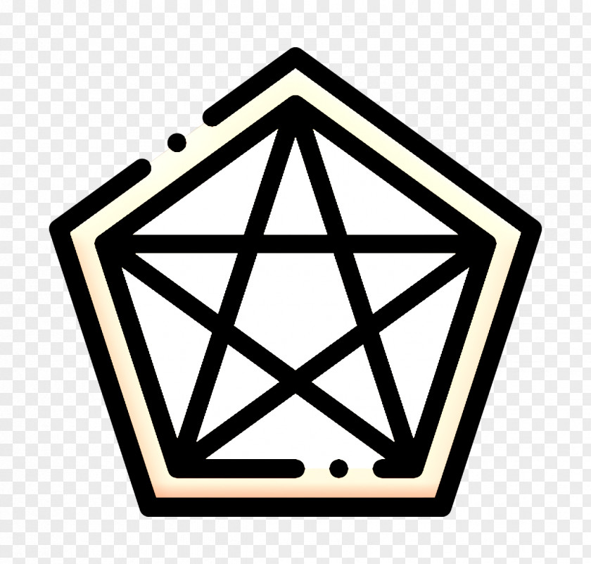 Shapes And Symbols Icon Pentagram Esoteric PNG