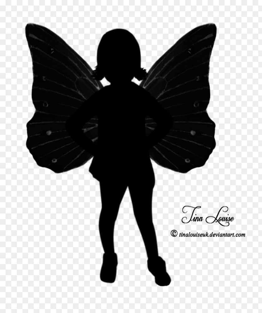 Little Tooth Fairy Decorative Silhouettes Clip Art PNG