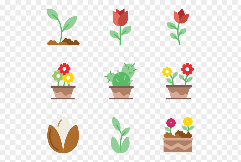 Vector Plant Garden PNG