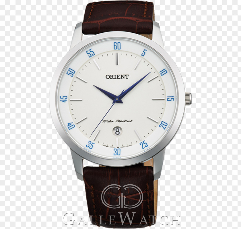 Watch Orient Quartz Clock Leather PNG