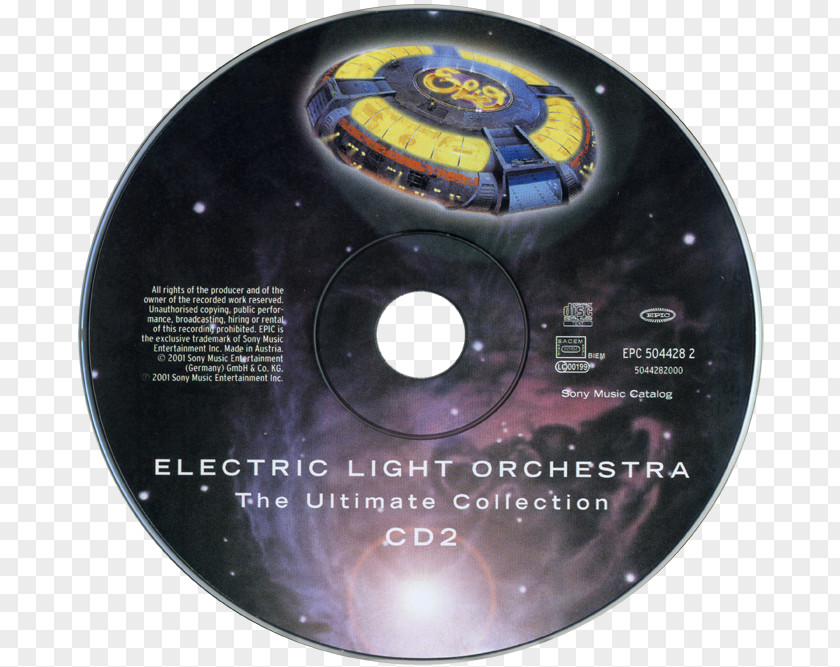 Compact Disc The Very Best Of Electric Light Orchestra Flashback Ultimate Collection PNG