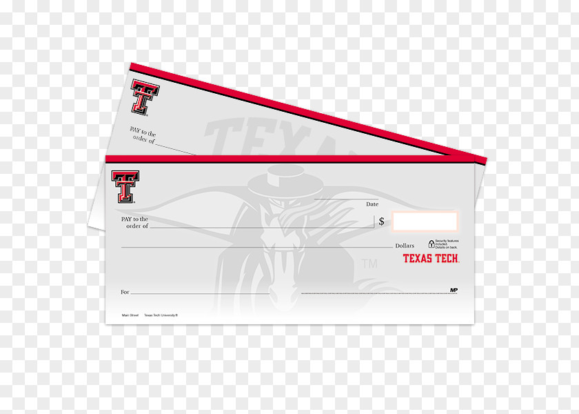 Design Paper Texas Tech Red Raiders Football University PNG