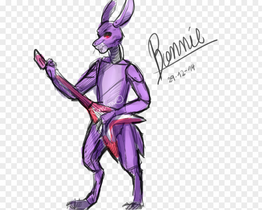 Fnaf 1000 Easter Bunny Drawing Art Five Nights At Freddy's PNG