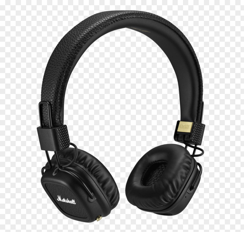 Headphones Marshall Major II Bluetooth Sound Écouteur PNG