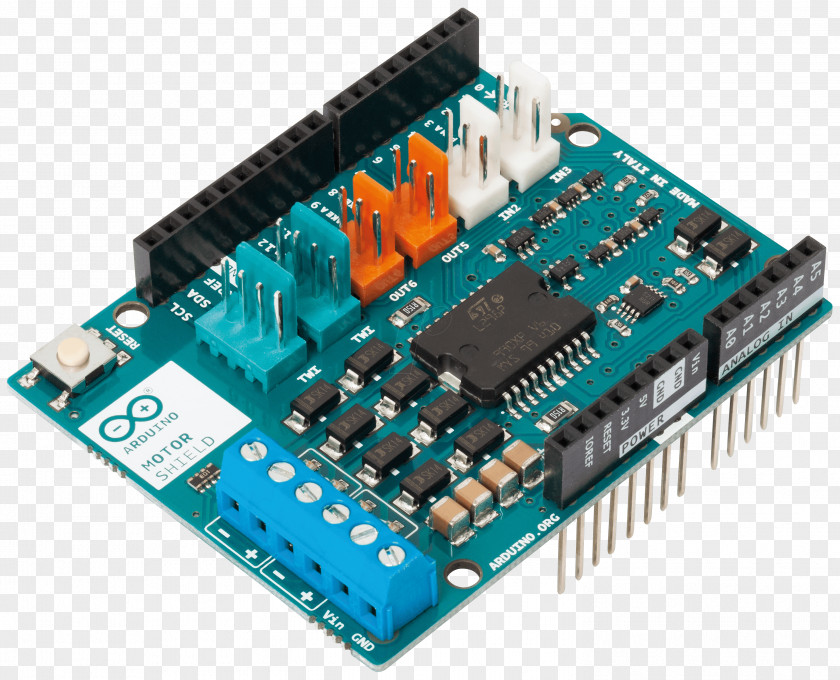 Robot Circuit Board Arduino Stepper Motor H Bridge Controller DC PNG
