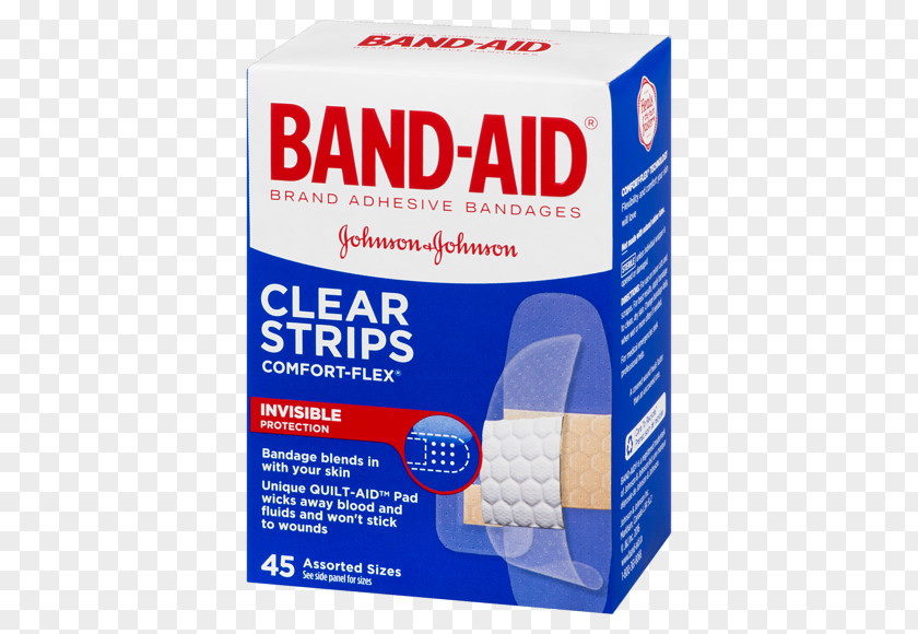 Wound Johnson & Band-Aid Adhesive Bandage First Aid Supplies PNG