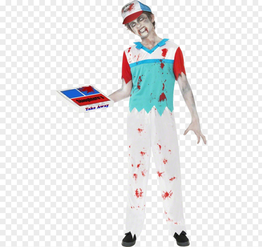 Delivery Boy Pizza Costume Party PNG