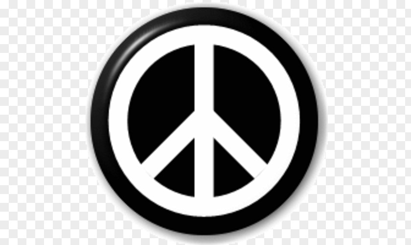 Pin Campaign For Nuclear Disarmament Peace Symbols Badges Hippie PNG