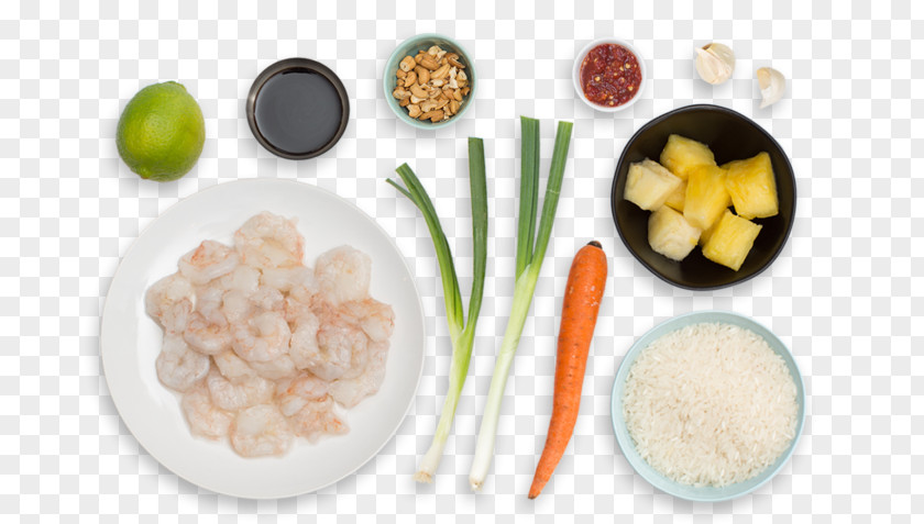 Pineapple Fried Rice Vegetarian Cuisine Asian Breakfast Lunch Recipe PNG