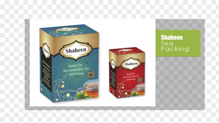 Arabic Tea Brand Carton PNG