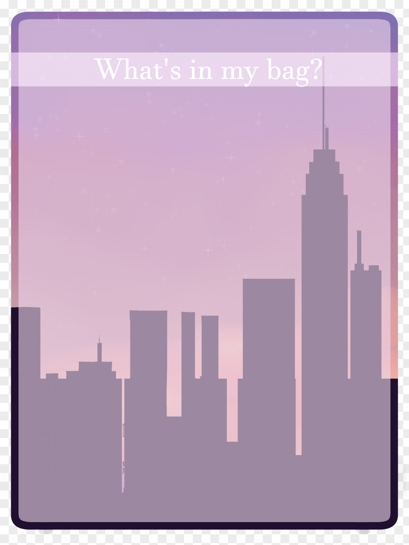 Blank Bags Skyline Pink M Sky Plc Font PNG