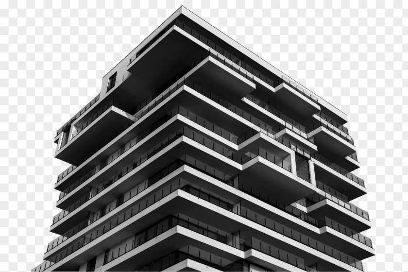 Building Architecture Black And White Architectural Photography PNG