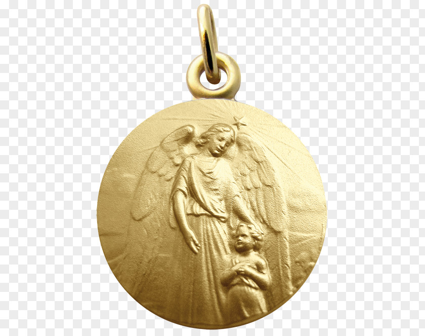 Medal Gold Earring Locket Bijou PNG