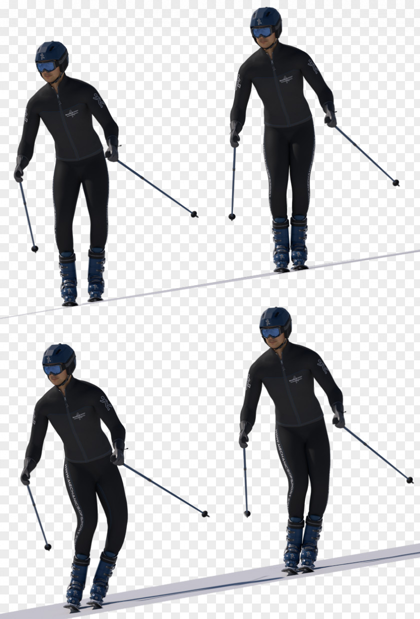 Skiing Ski Bindings Poles Sport PNG