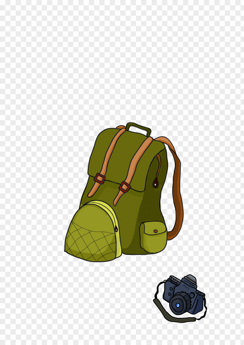 Backpacking Travel Cartoon Clip Art PNG