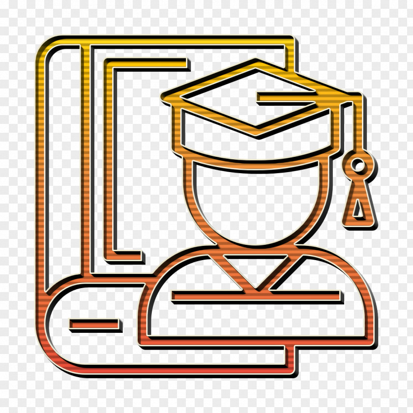 Book And Learning Icon Graduate Mortarboard PNG