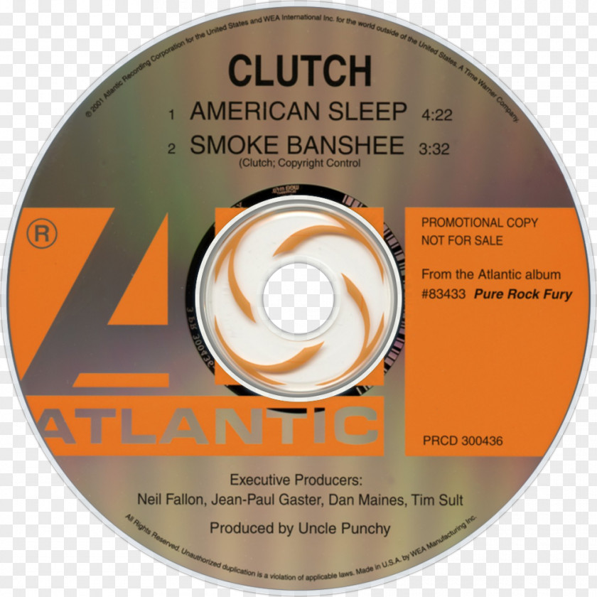 Rock Compact Disc Pure Fury Clutch Album Blast Tyrant PNG