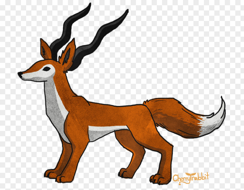 Antelope Wallpaper Red Fox Fan Art Digital PNG