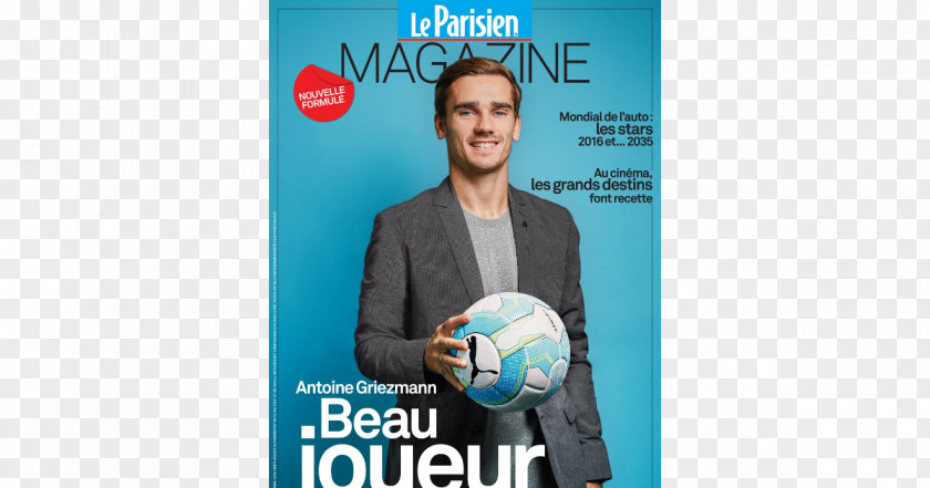 Antoine Griezman Football Player UEFA Euro 2016 Le Parisien Magazine PNG