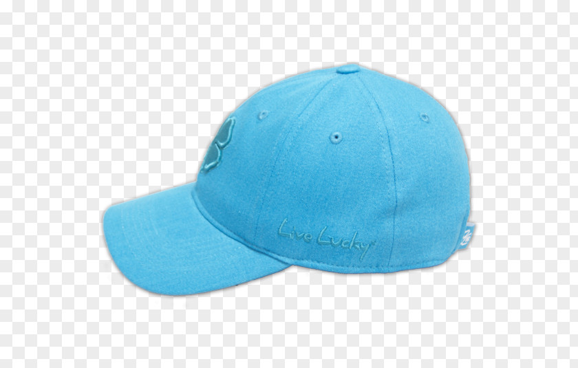 Clover Youth Baseball Cap Turquoise PNG