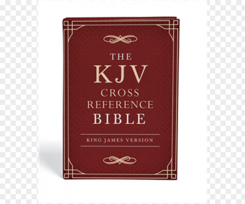 Cross And Bible The Holy King James KJV Cross-reference Bible: Version : Containing Old New Testaments Scofield Reference Study Compact [Mahogany Cross] PNG