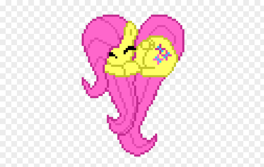 Kiss Fluttershy Clip Art M-095 Illustration Animal Heart PNG