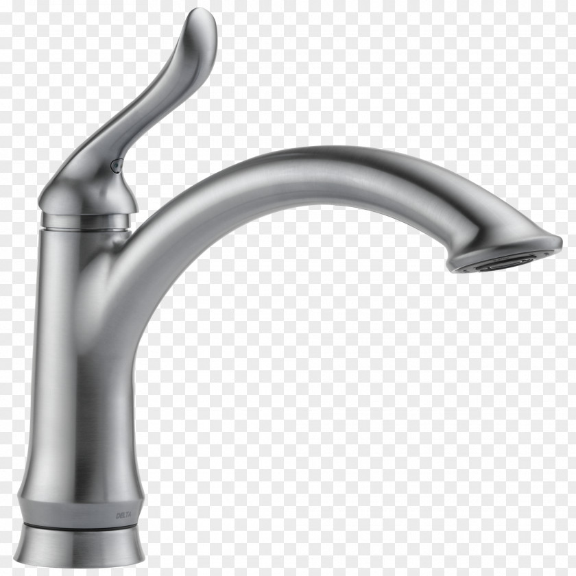 Kitchen Tap Stainless Steel Handle PNG