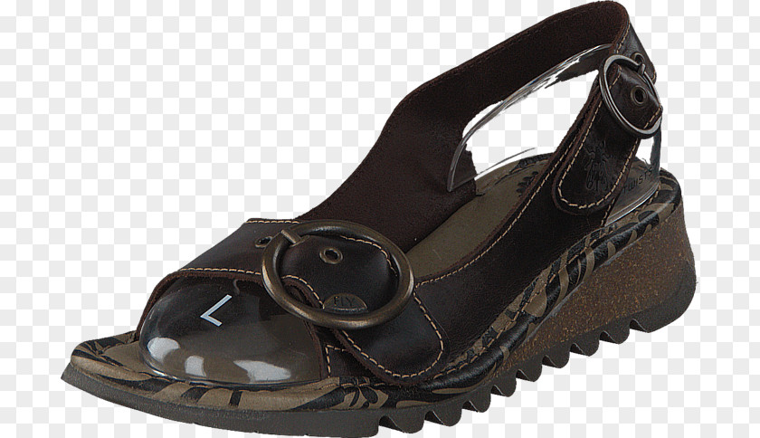 London Tram Slipper Leather Sandal Shoe Fly Womens PNG