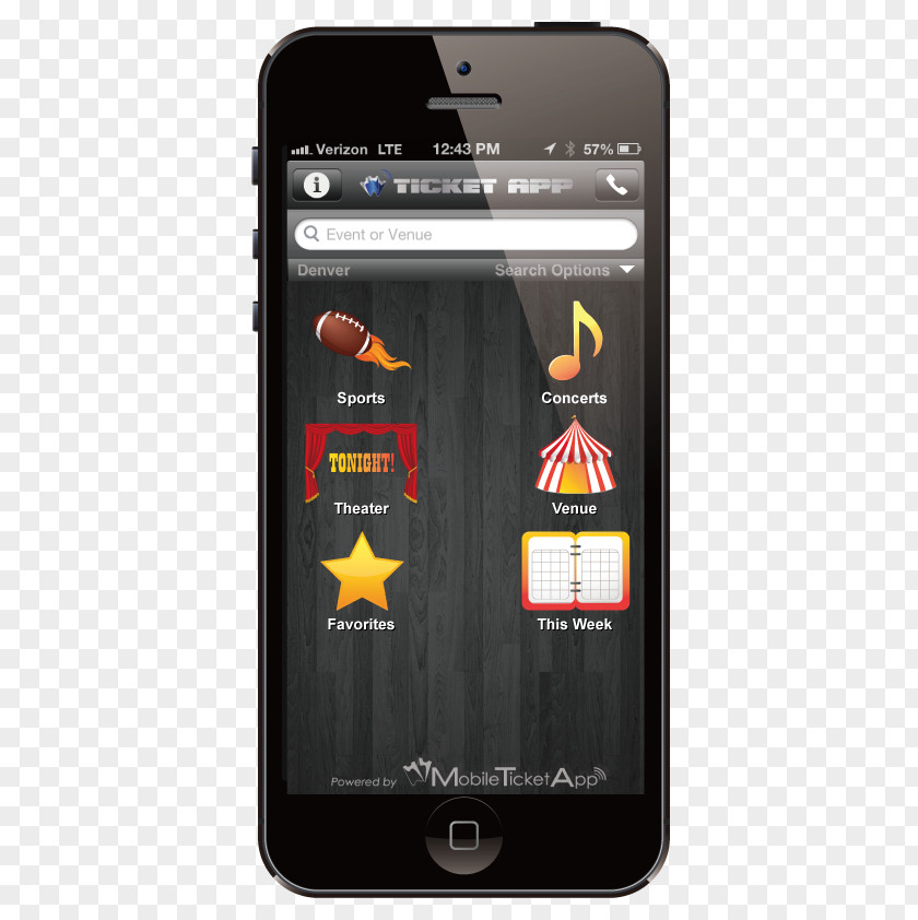 Mobile App Template Smartphone Feature Phone Ticketing Accessories PNG