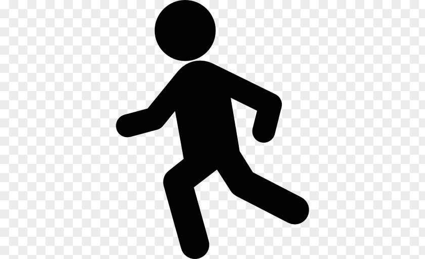 Running Man Logo Jogging Clip Art PNG