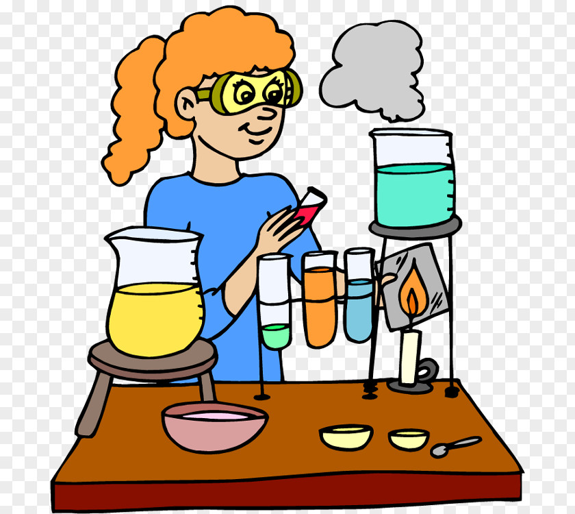 Cartoon Pictures Of Science Laboratory Safety Clip Art PNG